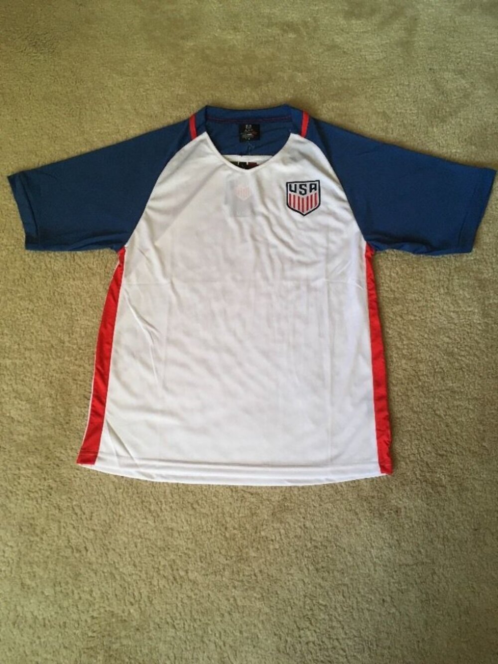 USA Soccer Jersey Futbol Jersey Playera